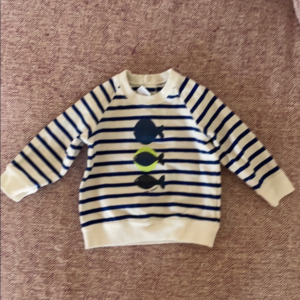 Petit Bateau 12m top sweatshirt